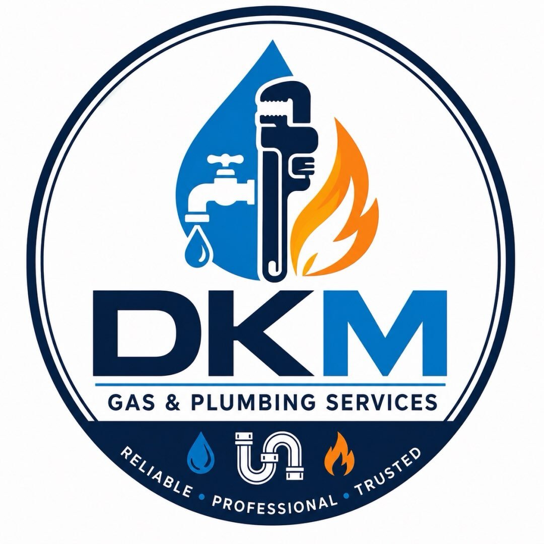 DKM Gas & plumbing services logo